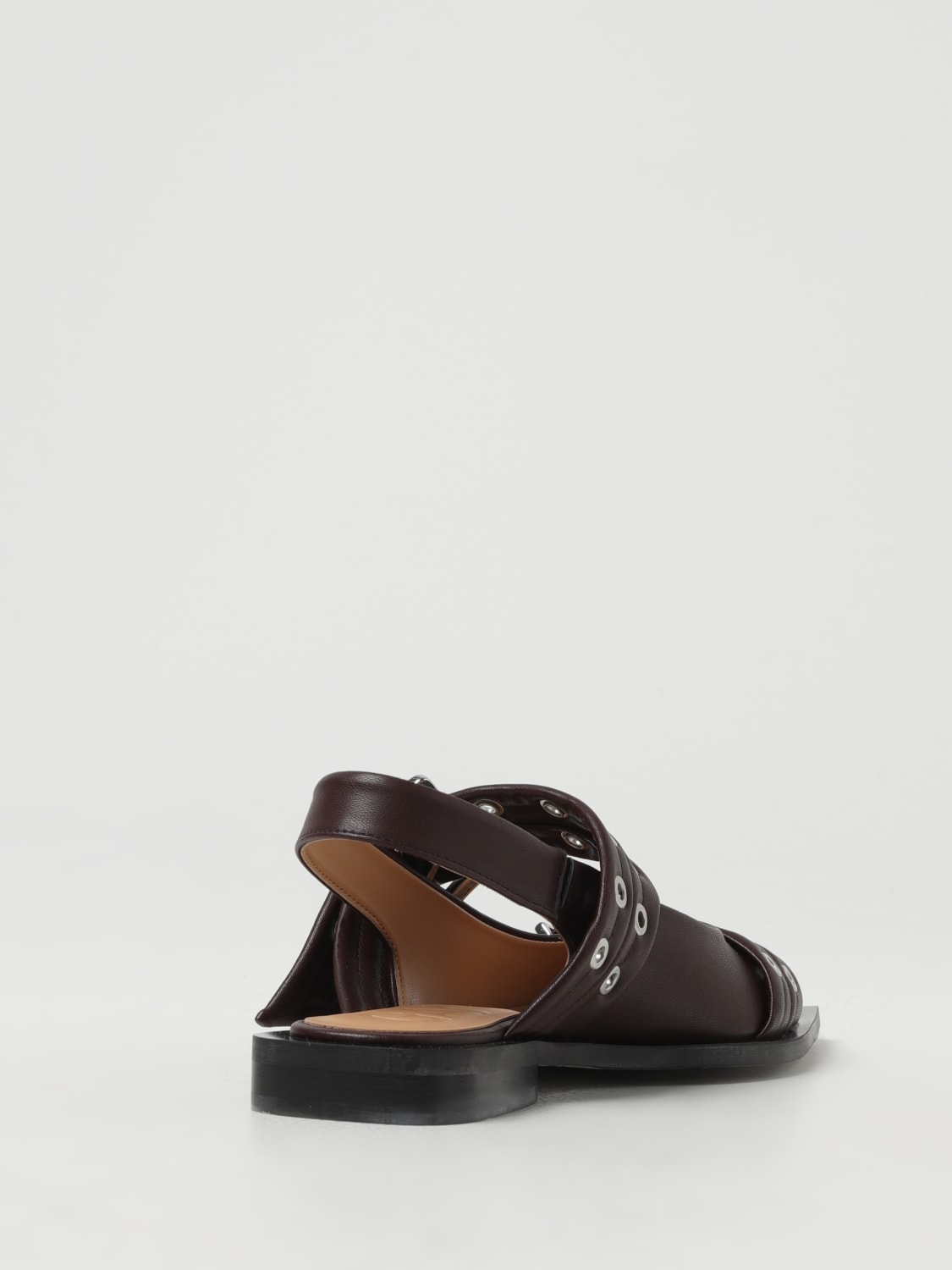 Giglio Ballerina Slingback Ganni in pelle sintetica Soddisfazione Garantita