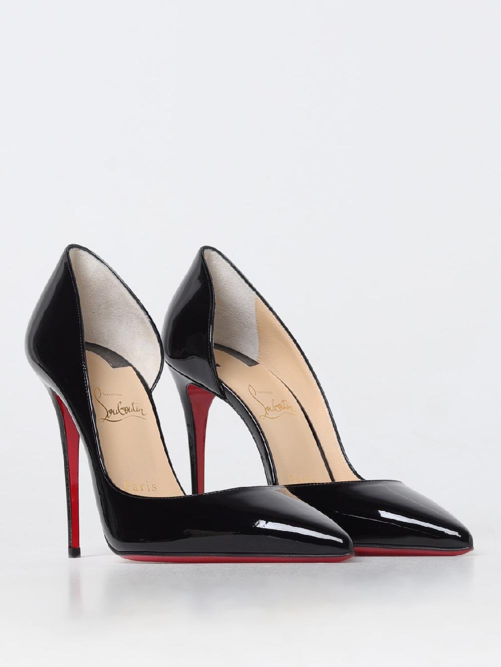 Giglio Décolleté Iriza Christian Louboutin in vernice Qualità Garantita