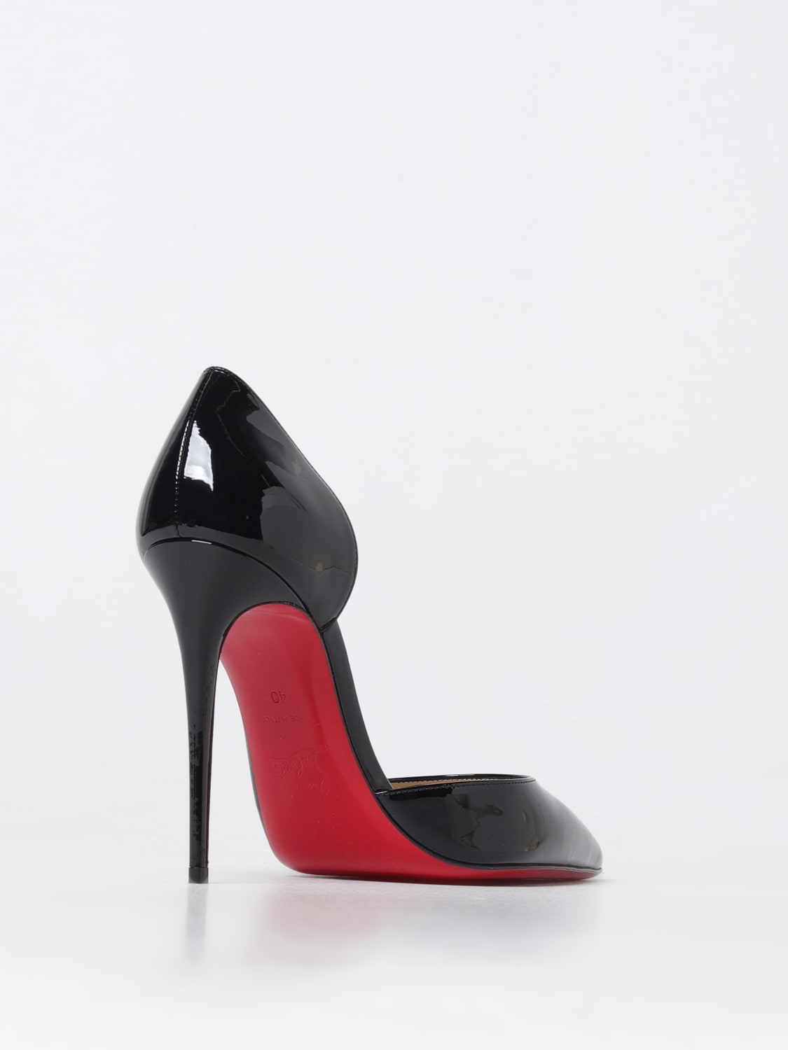 Giglio Décolleté Iriza Christian Louboutin in vernice Qualità Garantita