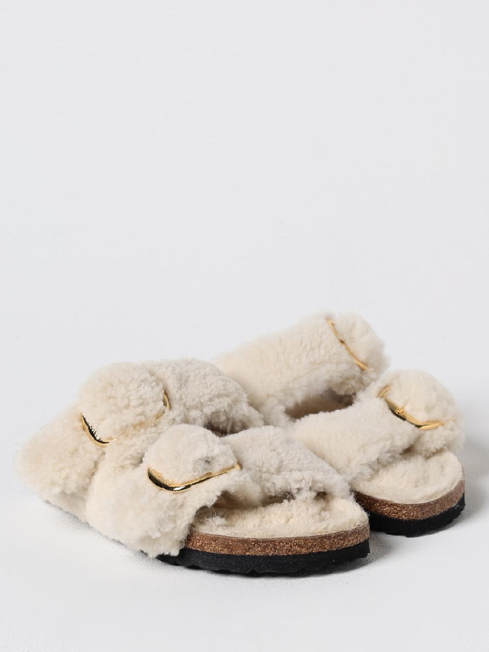 Giglio Sandalo Arizona Birkenstock in shearling Negozi Online