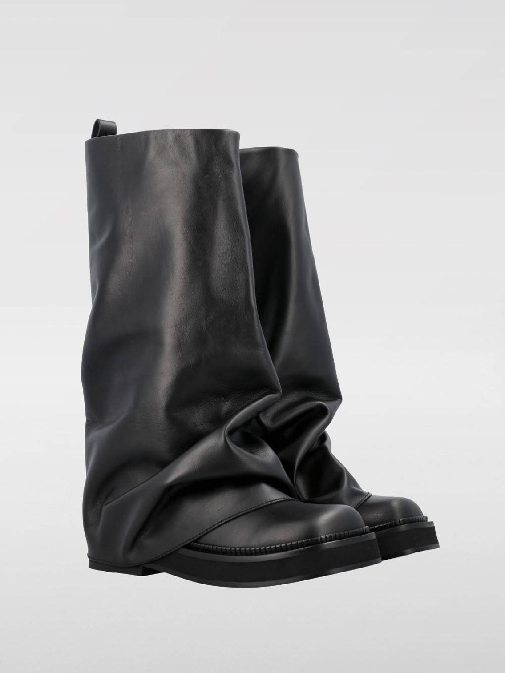 Giglio Stivale Robin The Attico in nappa arricciata Fino Al -60%