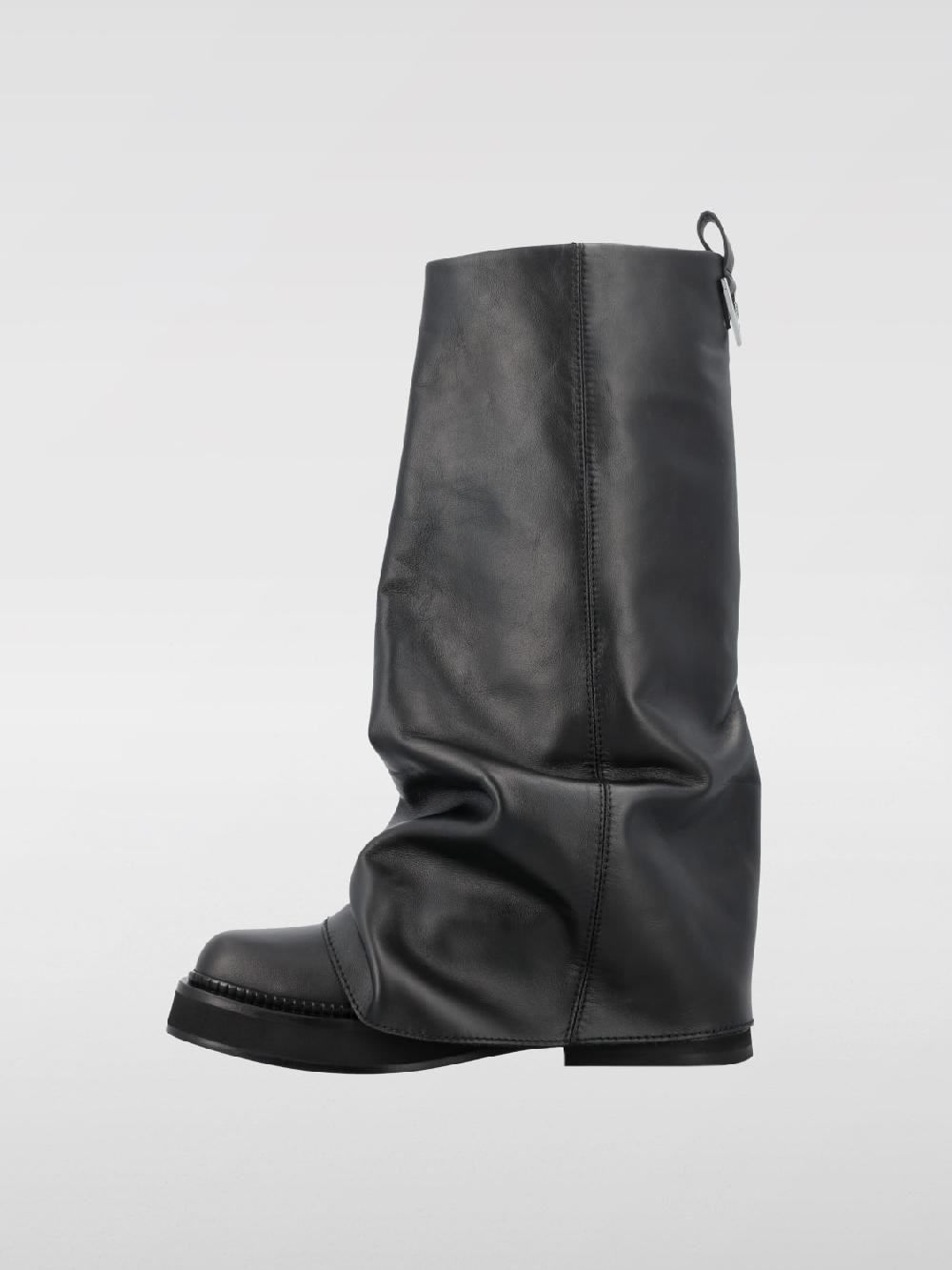 Giglio Stivale Robin The Attico in nappa arricciata Fino Al -60%
