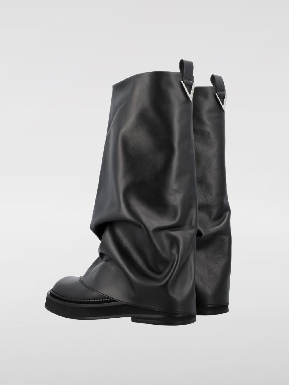 Giglio Stivale Robin The Attico in nappa arricciata Fino Al -60%