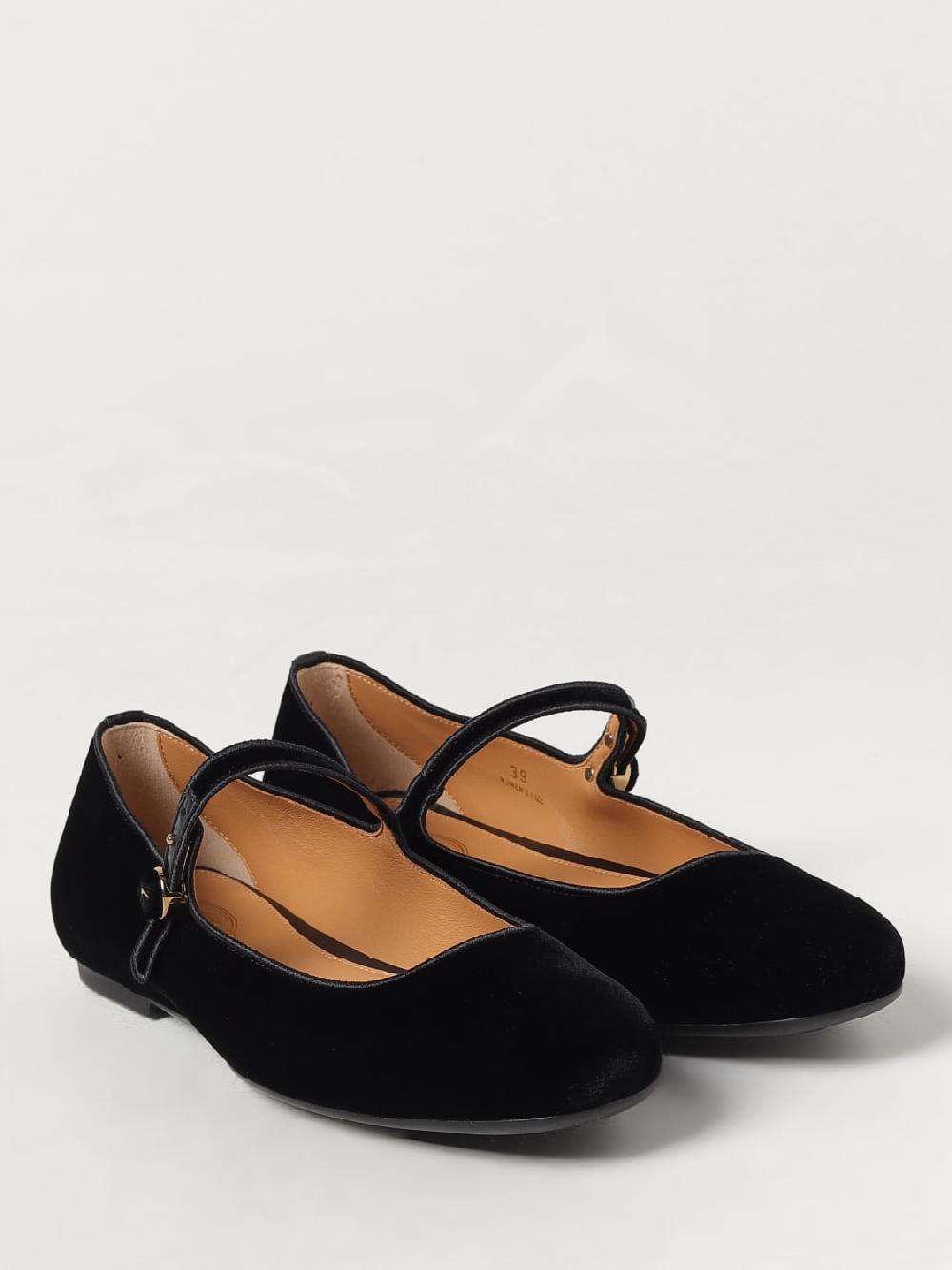 Giglio Ballerina Tod's in velluto Hotsell