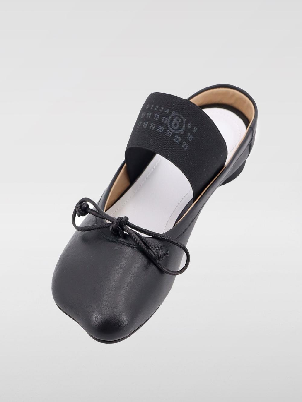 Giglio Ballerina Anatomic Tabi MM6 Maison Margiela in nappa 2025