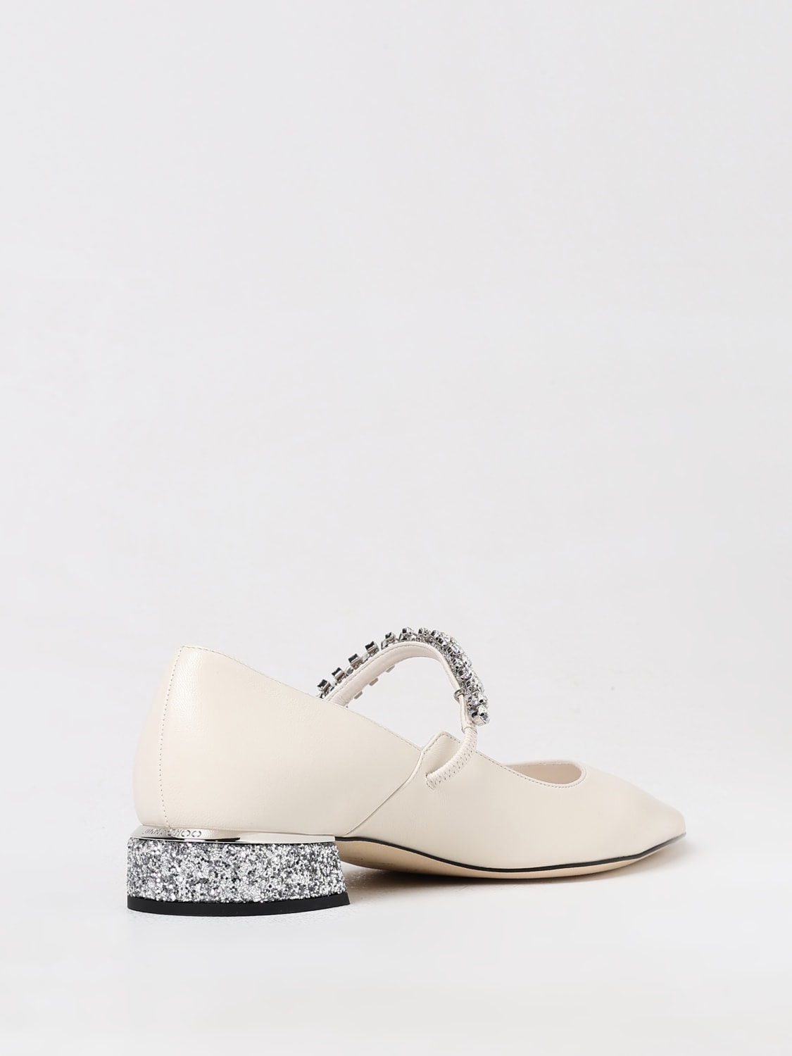 Giglio Pump bing jimmy choo in nappa con cristalli incastonati Vendita Economica