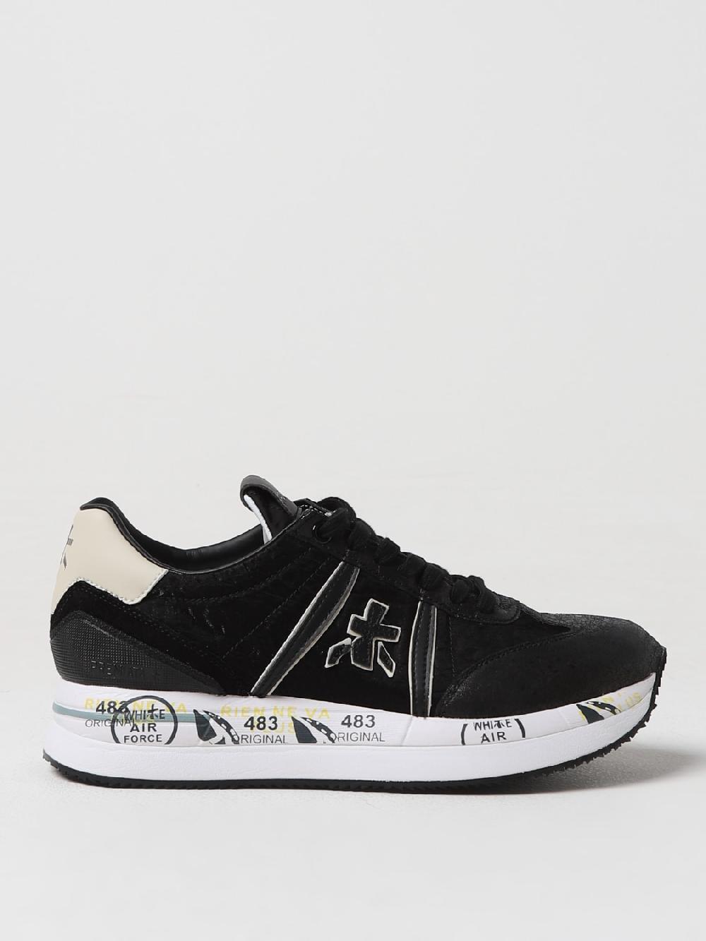 Giglio Sneakers Conny Premiata in pelle e gomma Moda