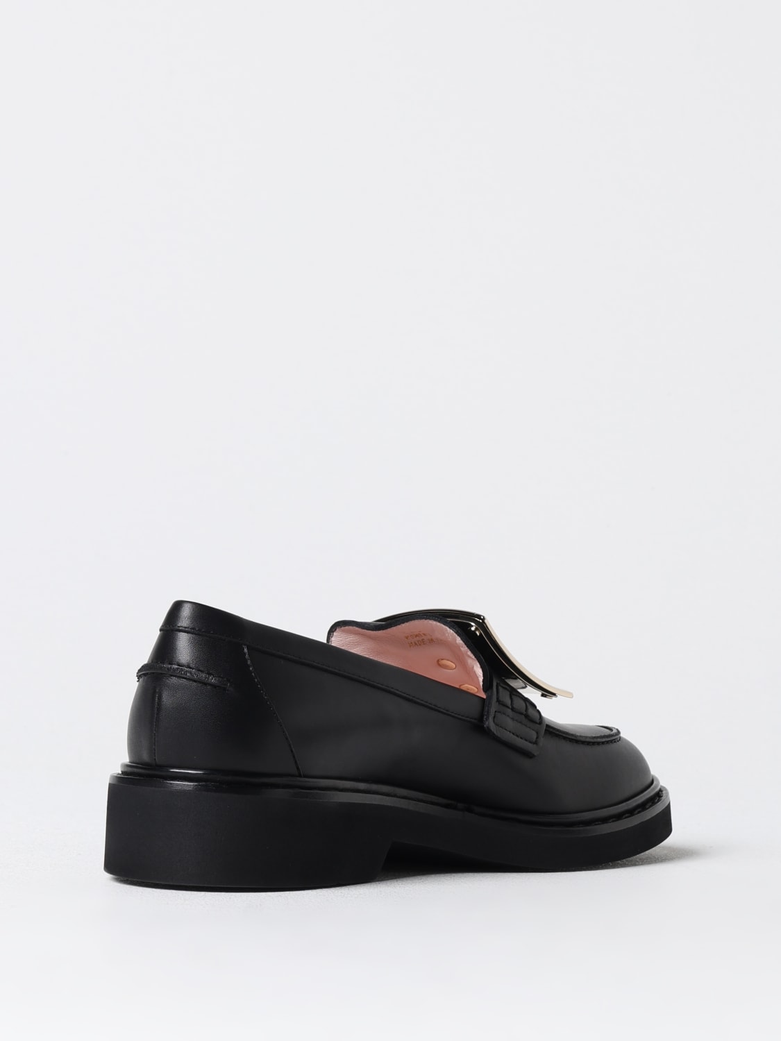 Giglio Mocassino Roger Vivier in pelle con fibbia decorativa Spedizione gratuita
