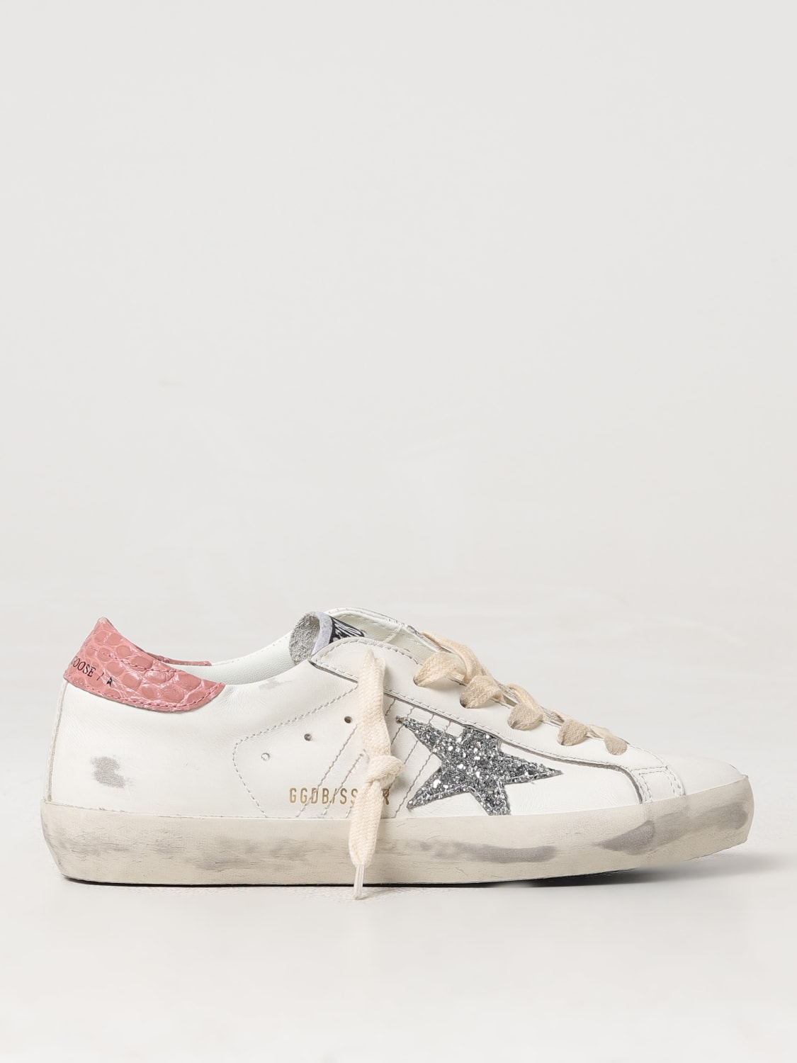 Giglio Sneakers Super-Star Golden Goose in pelle used Offerta speciale