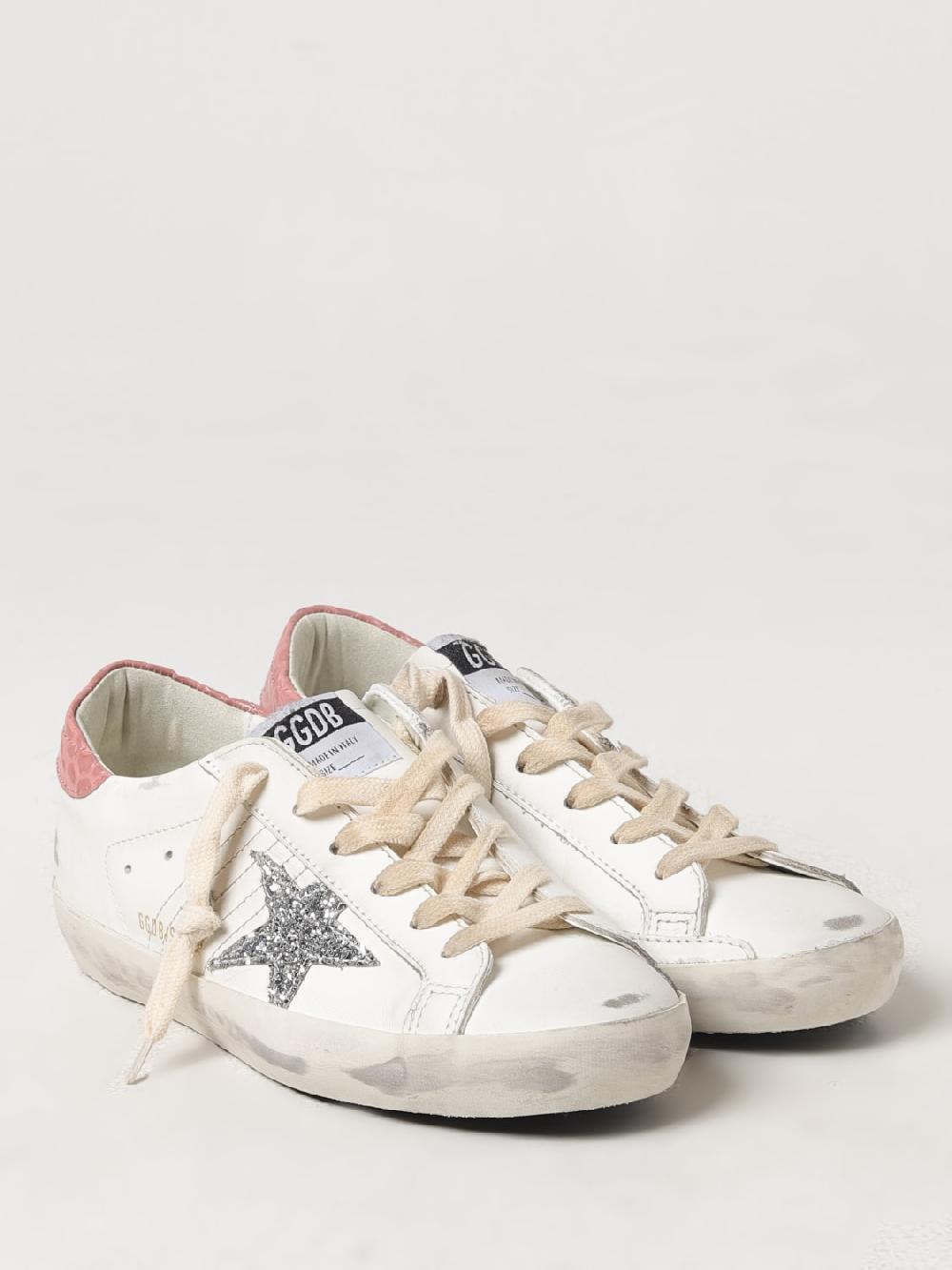 Giglio Sneakers Super-Star Golden Goose in pelle used Offerta speciale