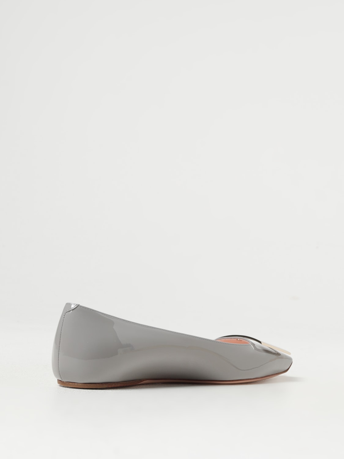 Giglio Ballerina Roger Vivier in vernice con fibbia decorativa Vendite stagionali