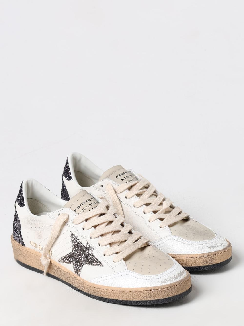 Giglio Sneakers Ball Star Golden Goose in pelle Liquidazione
