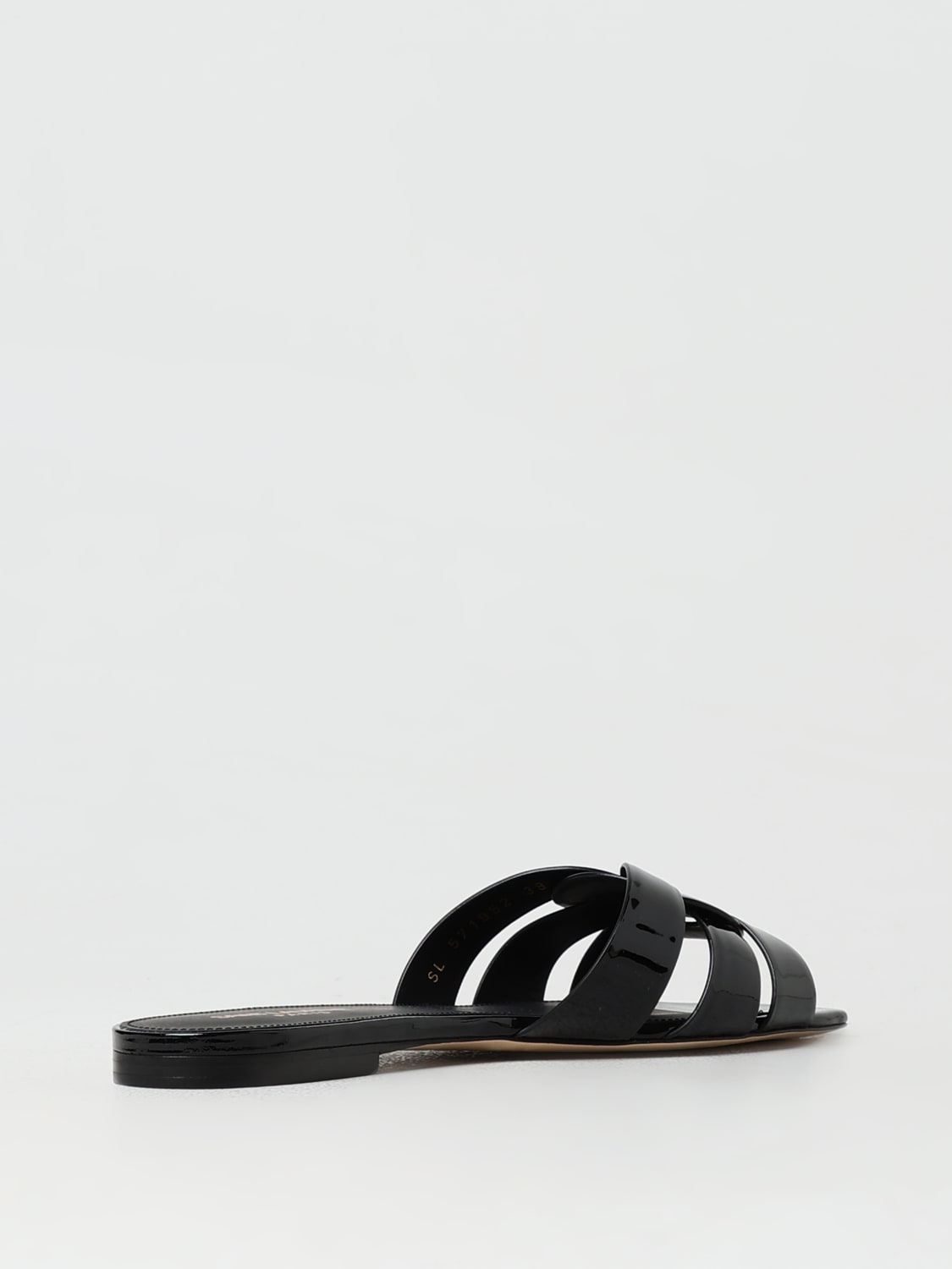 Giglio Mules Nu Pieds 05 Tribute Saint Laurent in vernice Offerte giornaliere