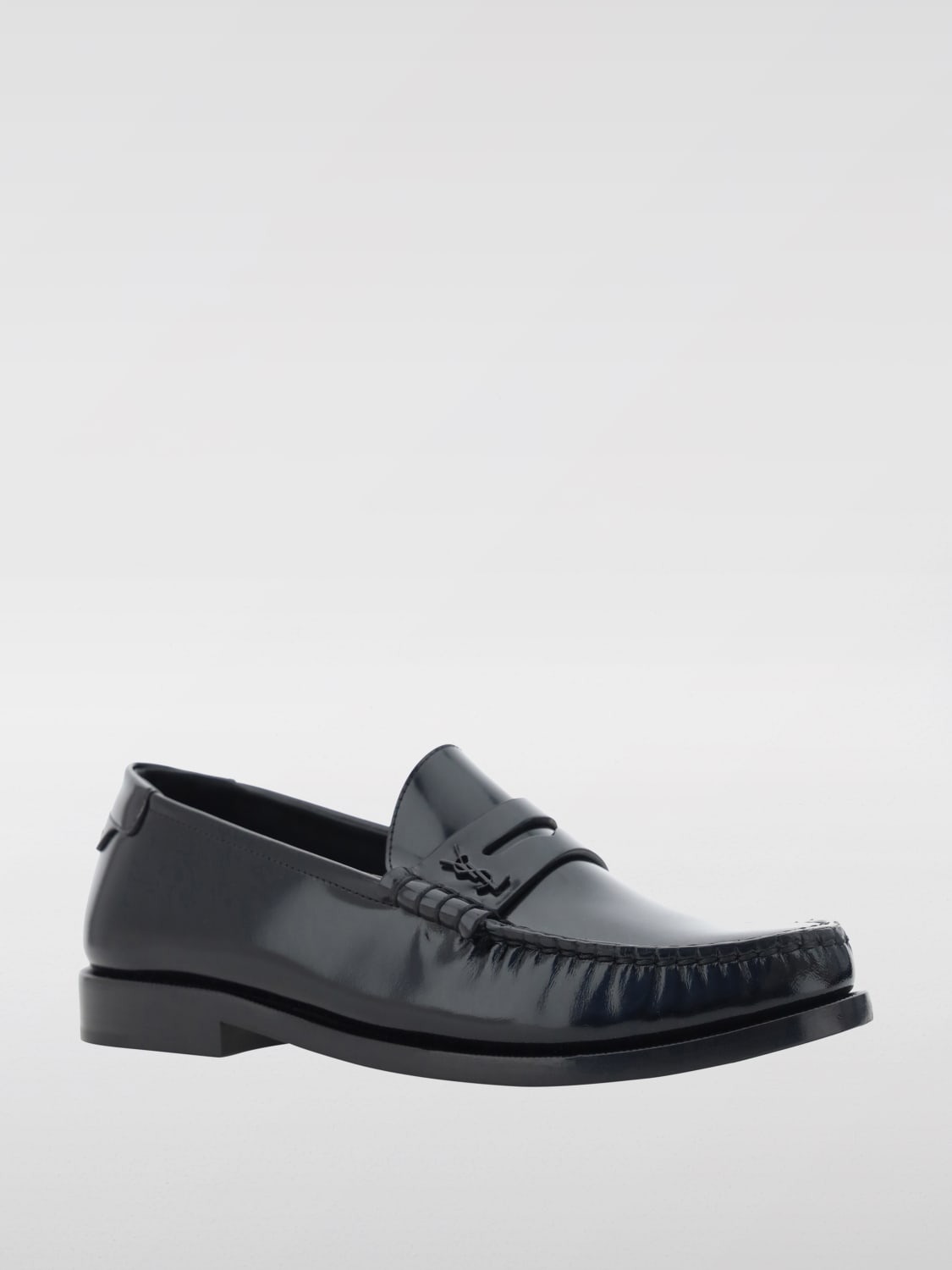 Giglio Mocassino Saint Laurent in pelle spazzolata Enormi risparmi