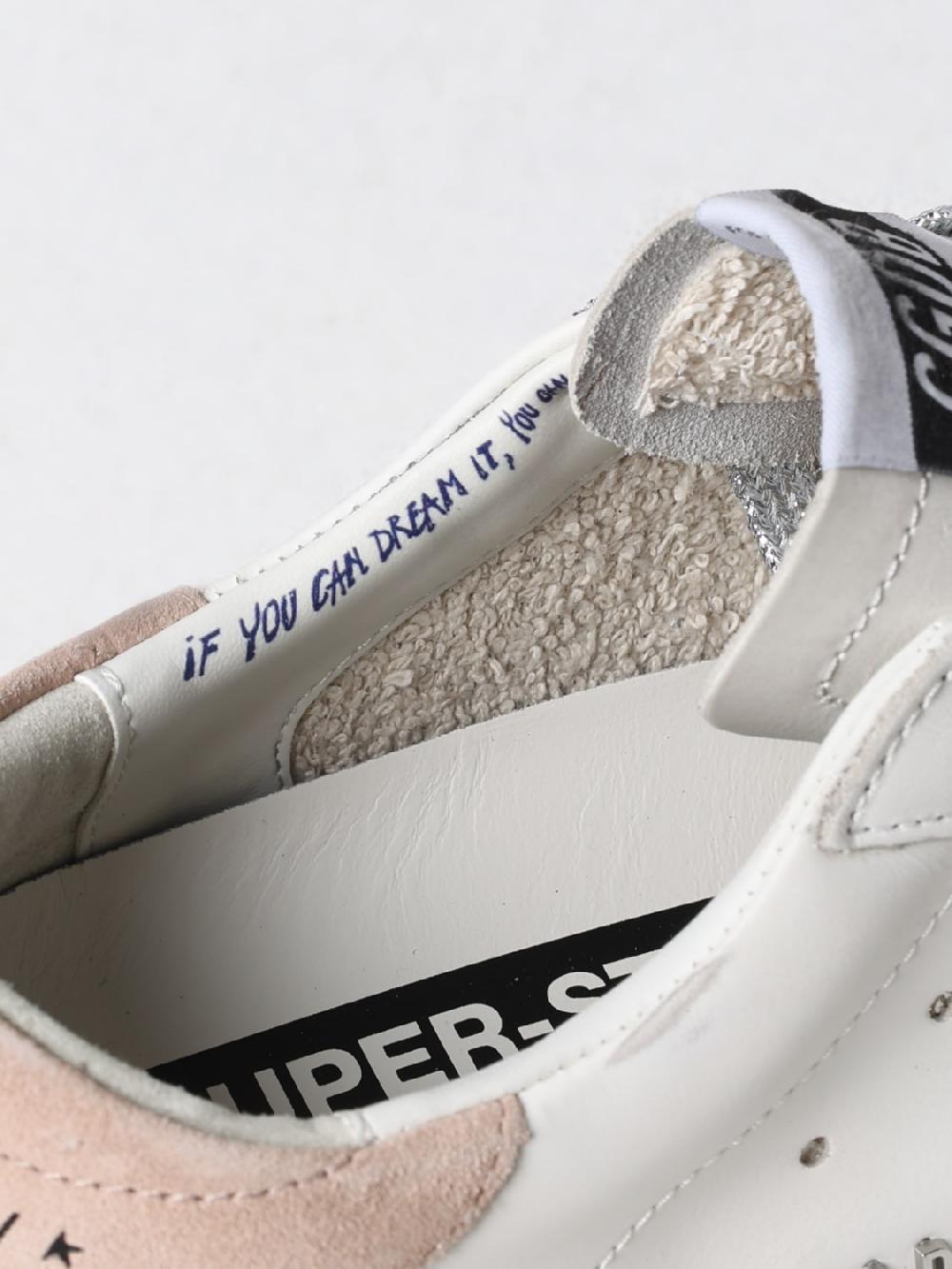 Giglio Sneakers Super-Star Golden Goose in pelle used Rilascio limitato