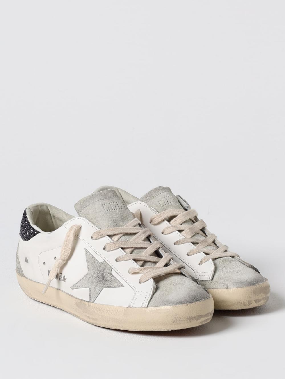 Giglio Sneakers Super-Star Golden Goose in pelle used Ultimi tre giorni
