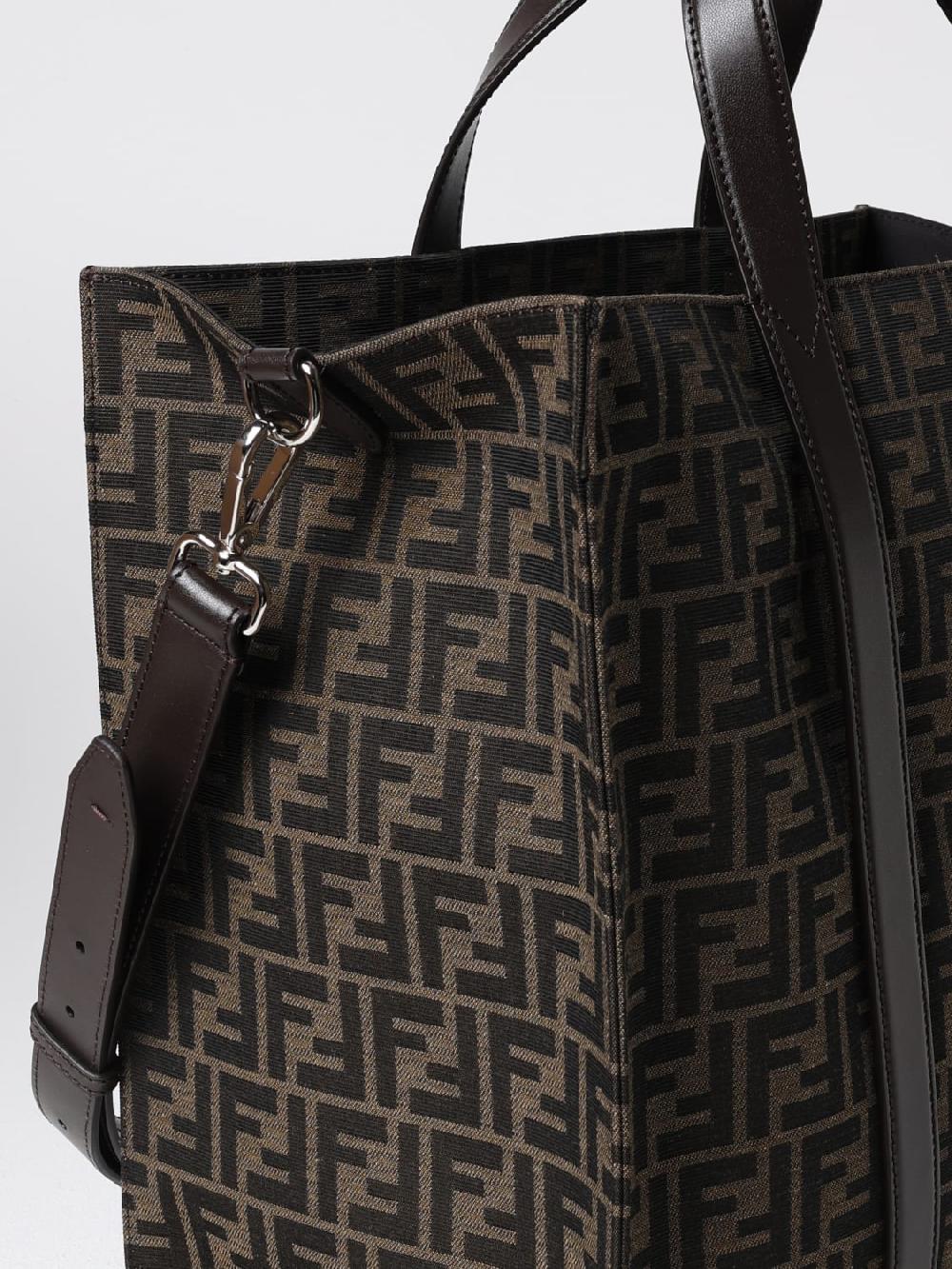 Giglio Borsa Shopper Fendi in tessuto con monogram FF jacquard Only for today