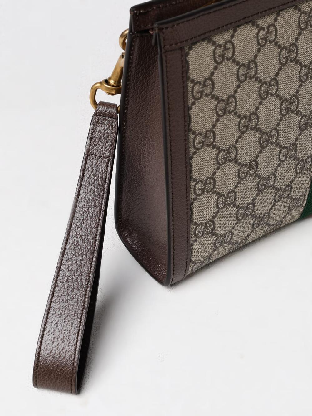 Giglio Pouch Ophidia Gucci in tessuto GG Supreme Offerta speciale della fabbrica
