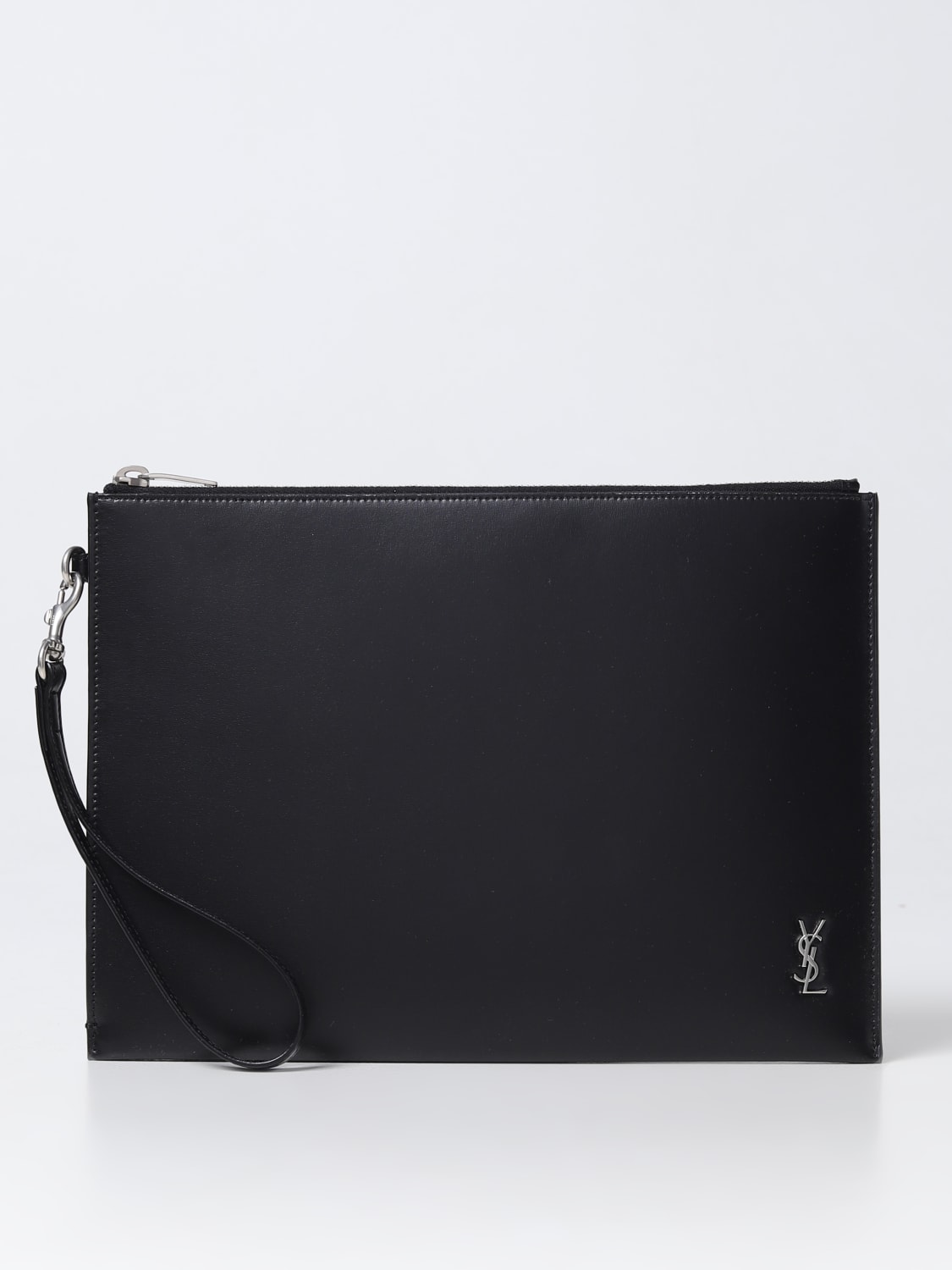 Giglio Clutch Saint Laurent in pelle Fino al 55% di sconto