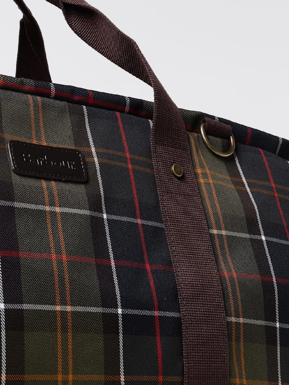 Giglio Borsone Torridon Barbour in nylno tartan Black Friday Prezzi
