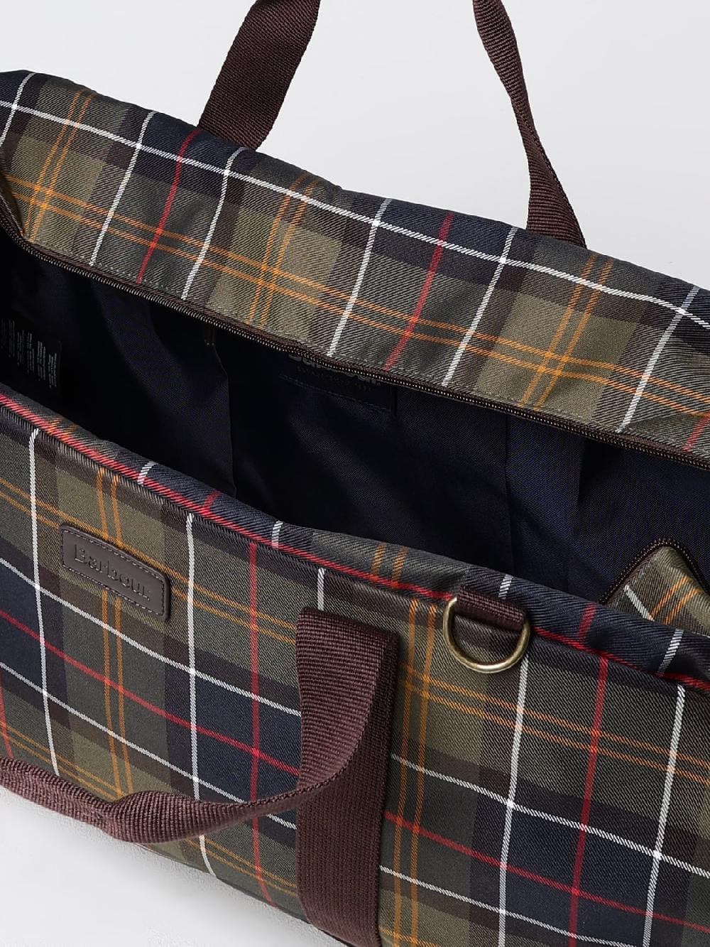 Giglio Borsone Torridon Barbour in nylno tartan Black Friday Prezzi