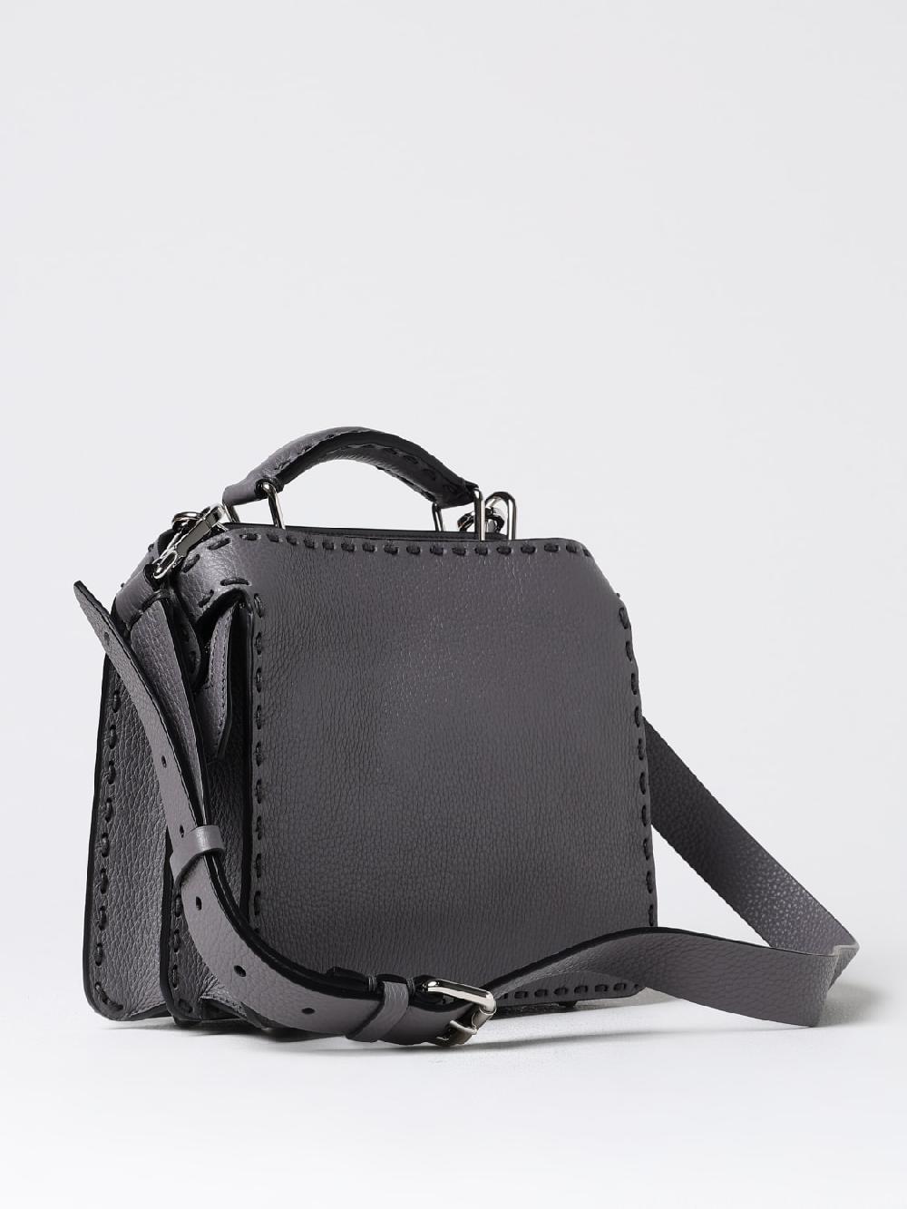 Giglio Borsa Peekaboo Fendi in pelle a grana Sottocosto