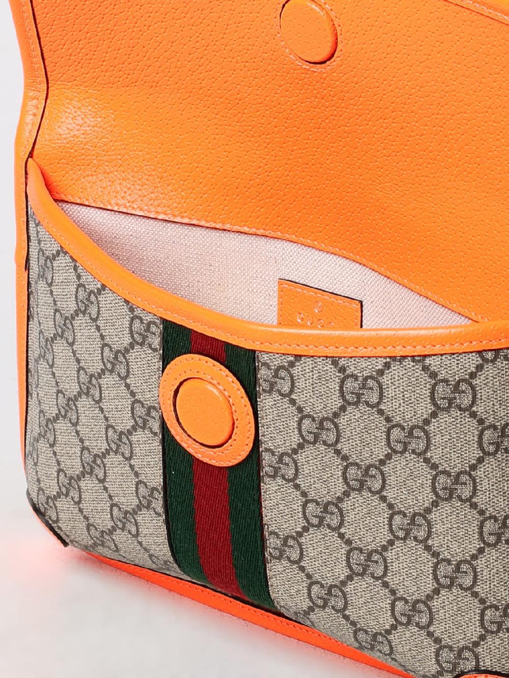 Giglio Borsa Ophidia Gucci in tessuto GG Supreme Presa