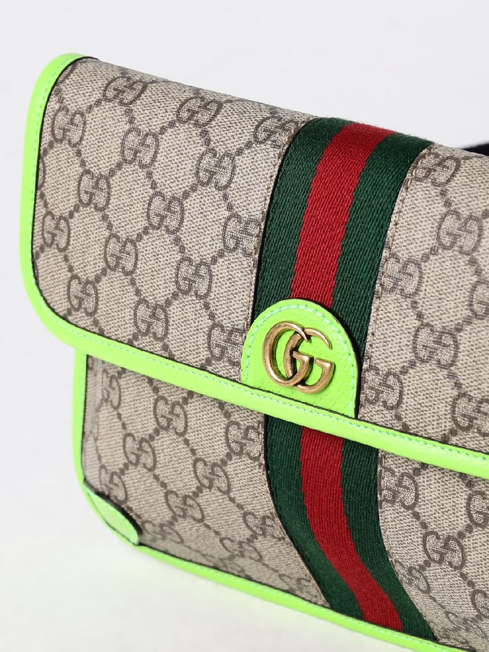 Giglio Borsa Ophidia Gucci in tessuto GG Supreme Offerta