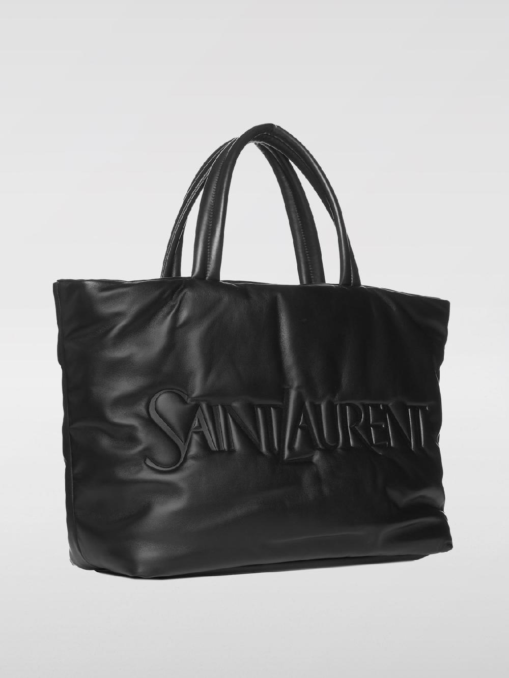 Giglio Borsa Puffer Saint Laurent in nappa imbottita Outlet