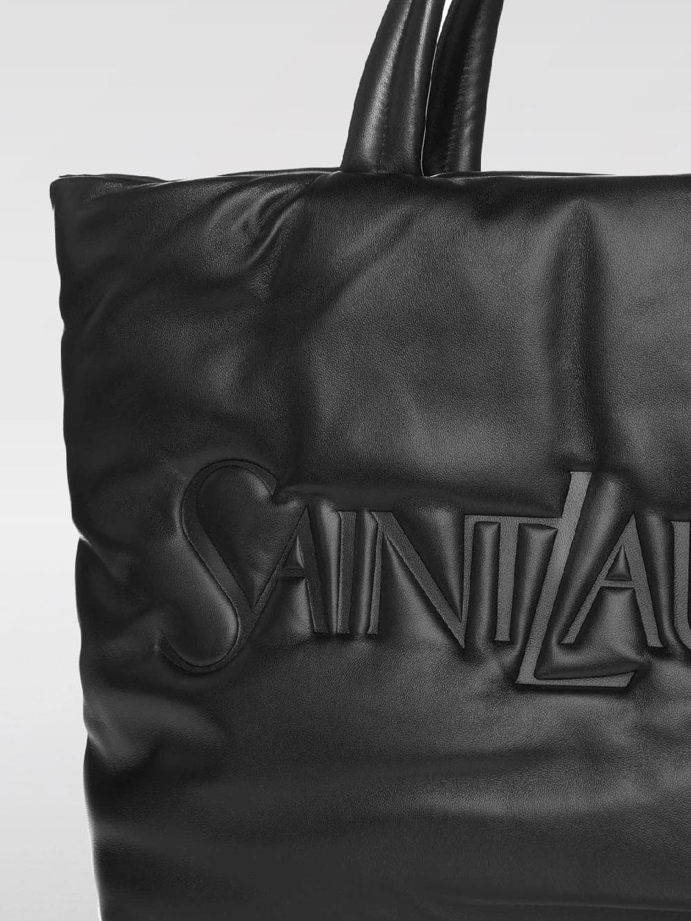 Giglio Borsa Puffer Saint Laurent in nappa imbottita Outlet