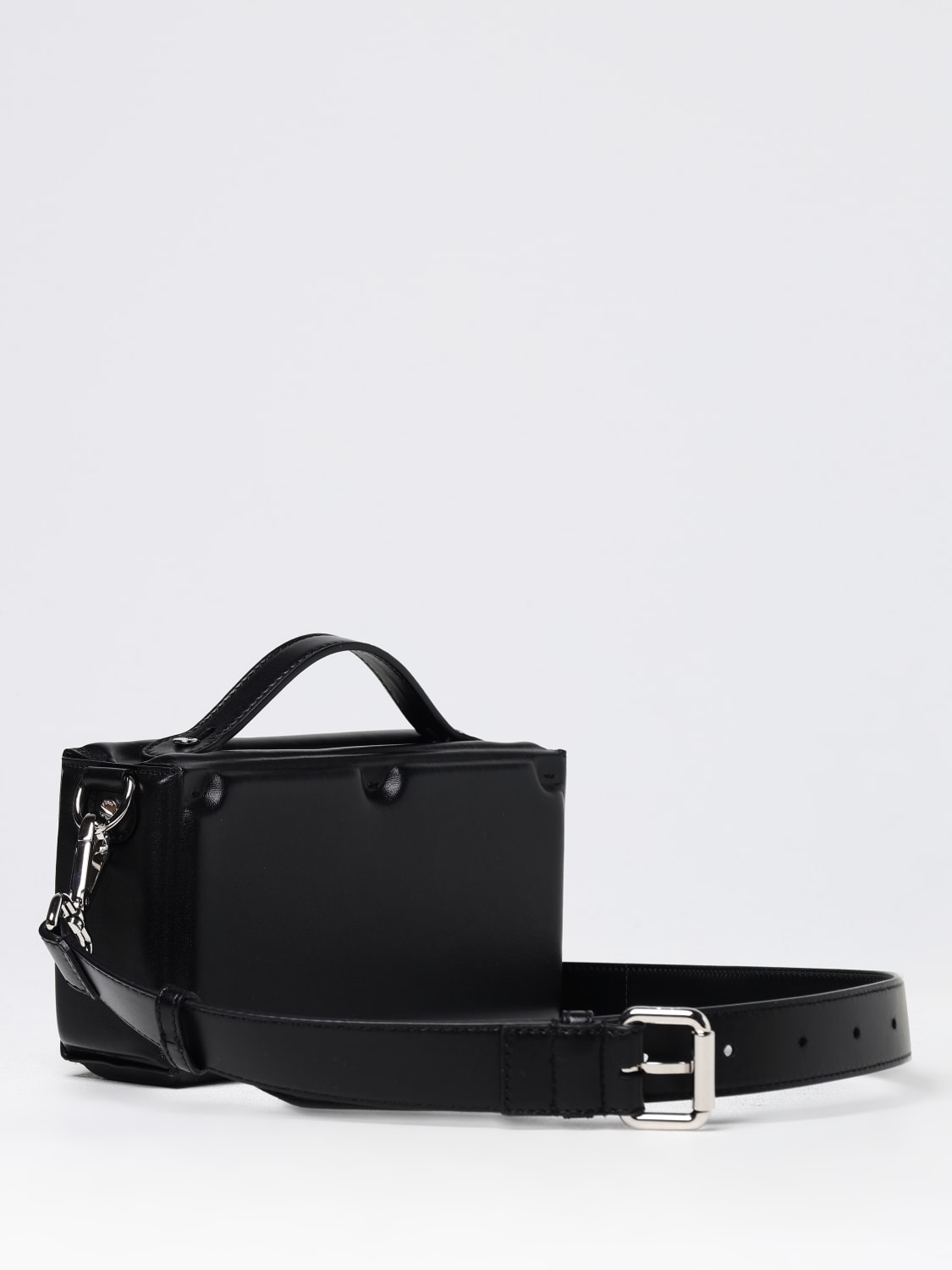 Giglio Borsa Baguette Soft Trunk Fendi in nappa Saldi Di Fabbrica