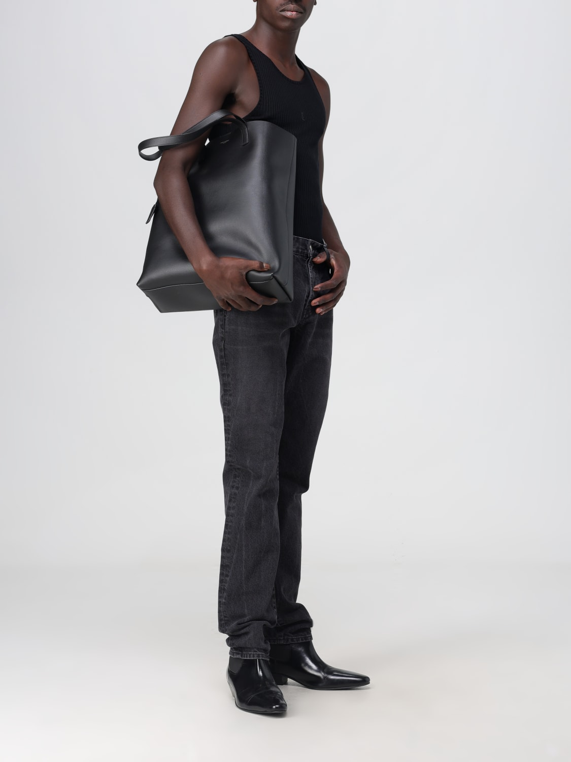 Giglio Borsa Bold Saint Laurent in pelle Offerta Pasqua