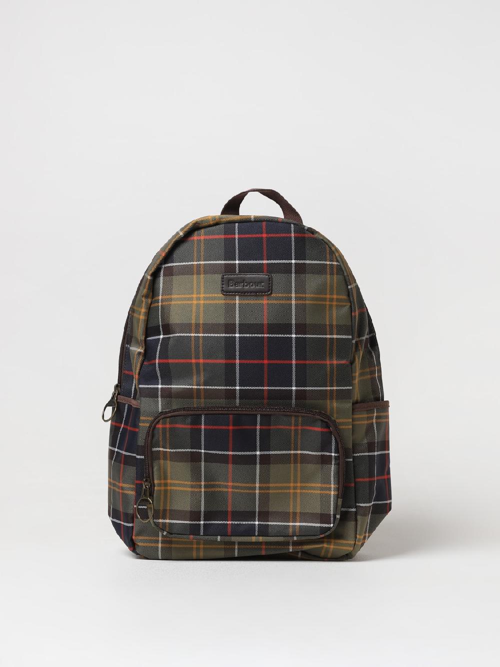 Giglio Zaino Torridon Barbour in nylon stampa tartan Offerta Giorno del Papà