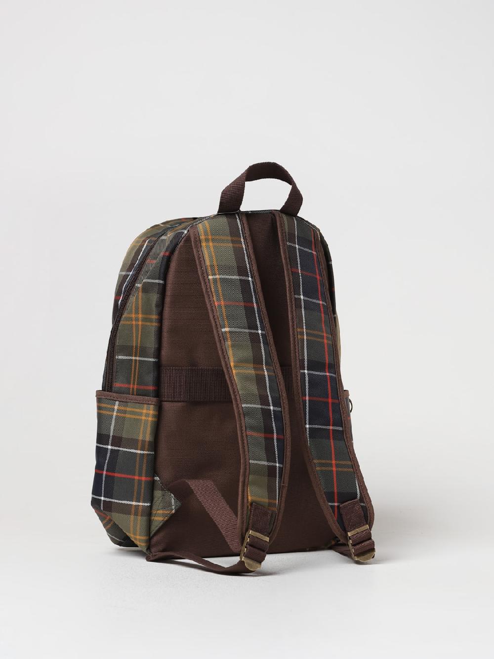 Giglio Zaino Torridon Barbour in nylon stampa tartan Offerta Giorno del Papà
