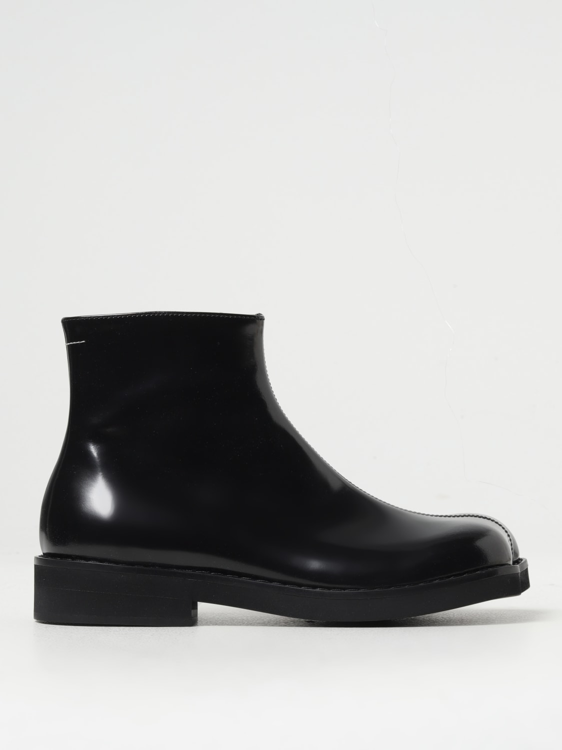 Giglio Stivaletto Anatomic Tabi MM6 Maison Margiela in pelle spazzolata Ultimi due giorni