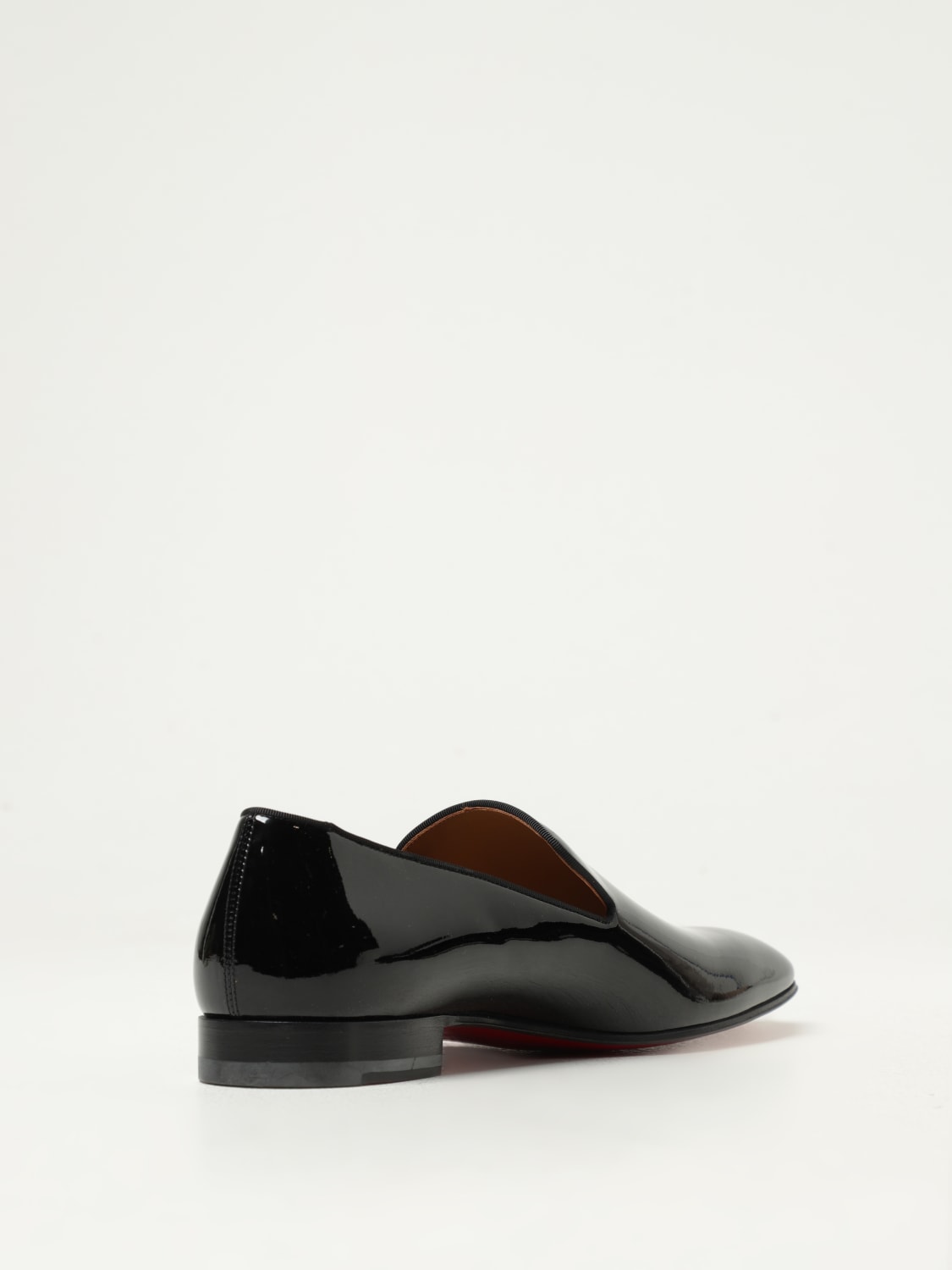 Giglio Mocassino Christian Louboutin in vernice Trasporto libero internazionale
