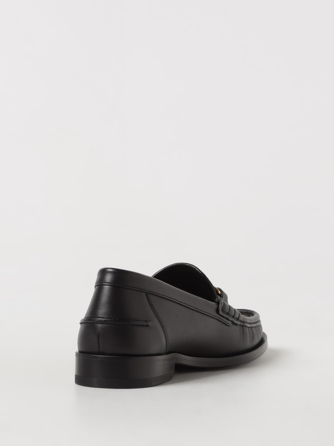 Giglio Mocassino Fendi in pelle e tessuto con monogram FF jacquard Sconto