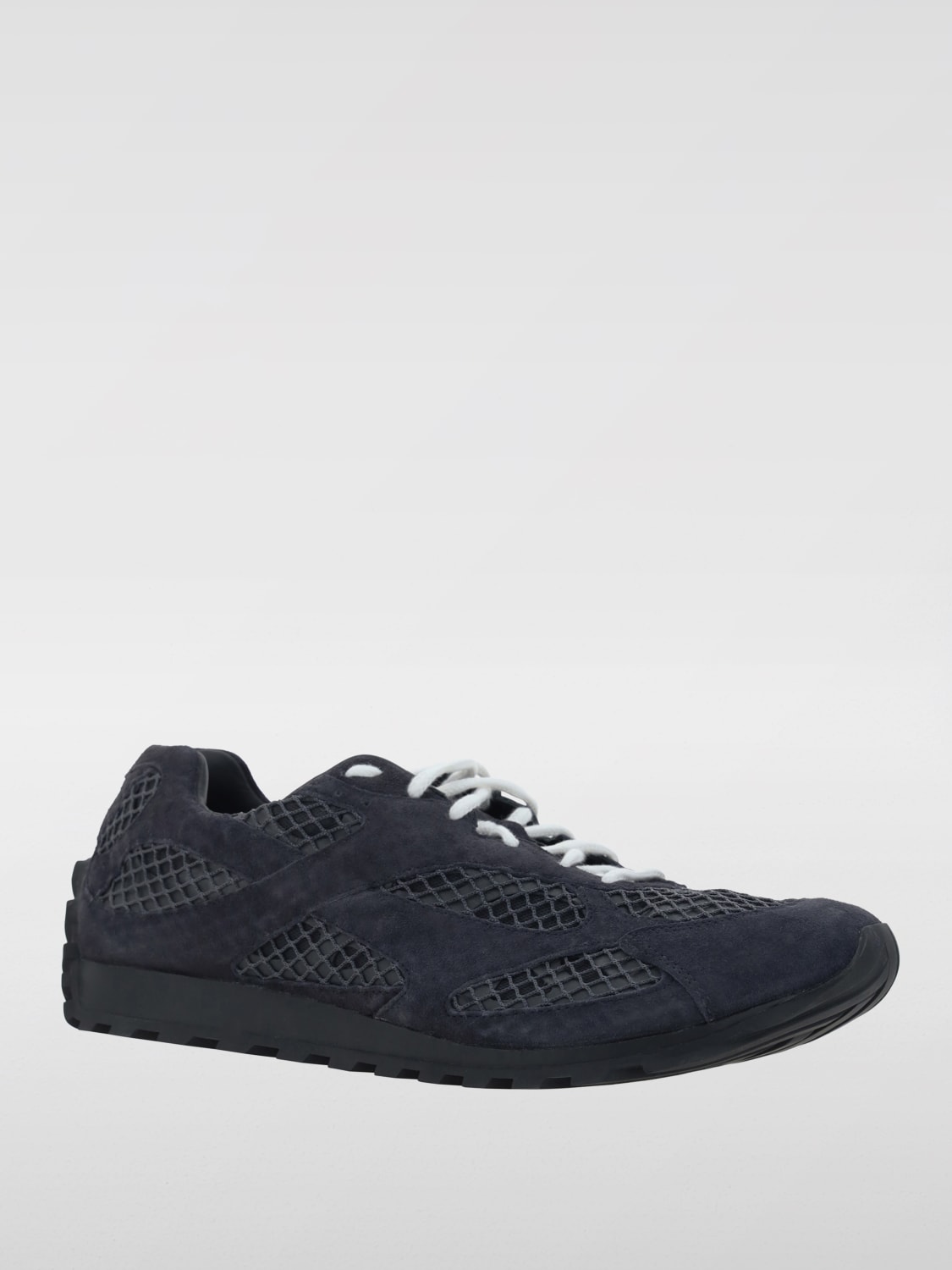 Giglio Sneakers Orbit Bottega Veneta in mesh a rete e camoscio Outlet