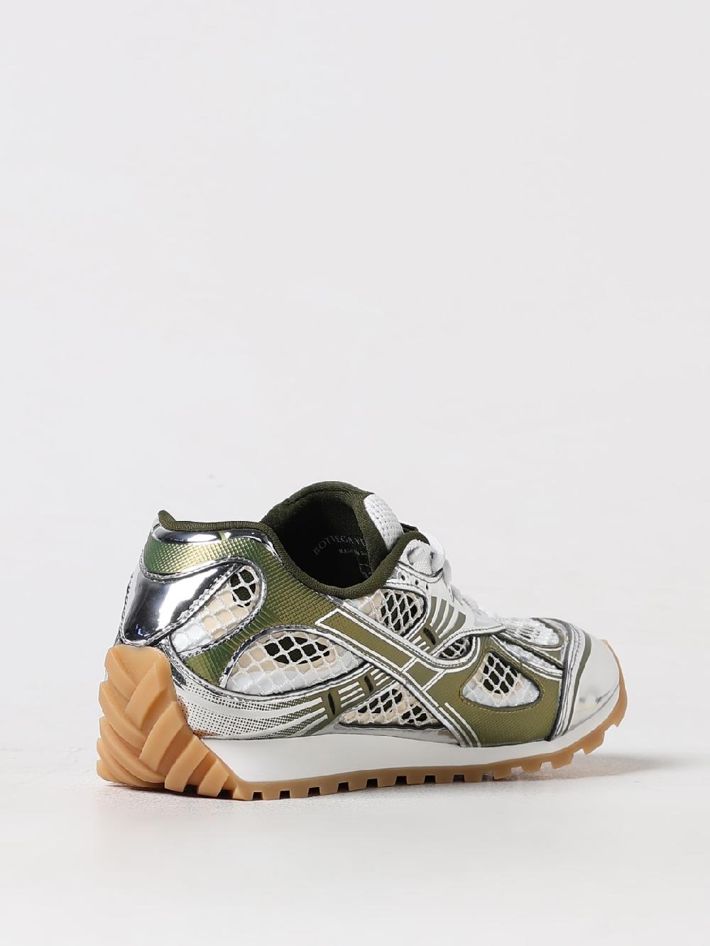 Giglio Sneakers Orbit Bottega Veneta in mesh e pelle sintetica laminata I Più Venduti