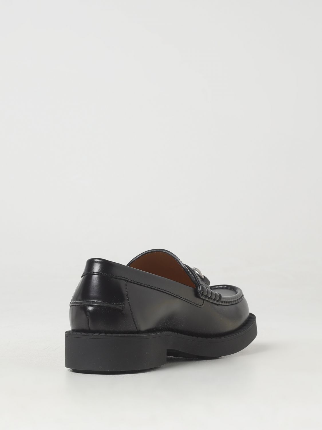 Giglio Mocassino Horsebit Gucci in pelle spazzolata Vendite Flash