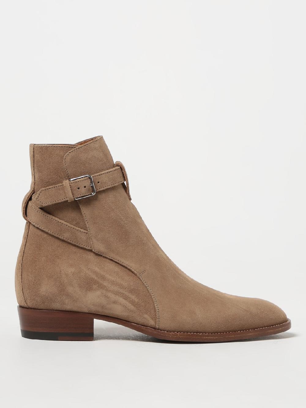 Giglio Strivaletto Wyatt Saint Laurent in camoscio Sconto di tempo limitato