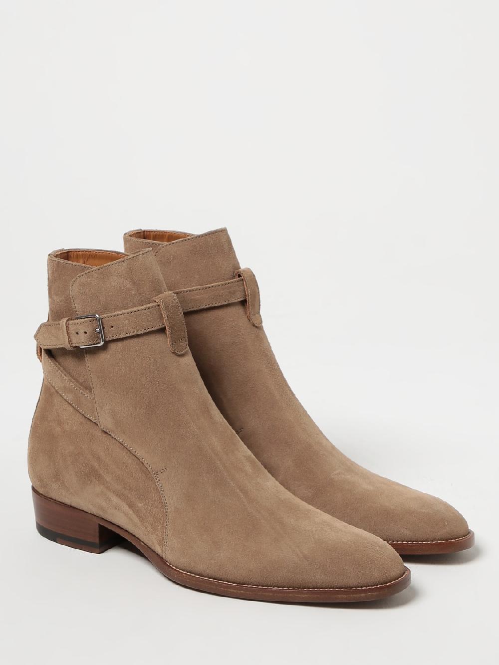 Giglio Strivaletto Wyatt Saint Laurent in camoscio Sconto di tempo limitato