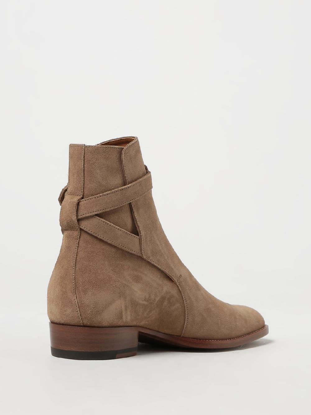 Giglio Strivaletto Wyatt Saint Laurent in camoscio Sconto di tempo limitato