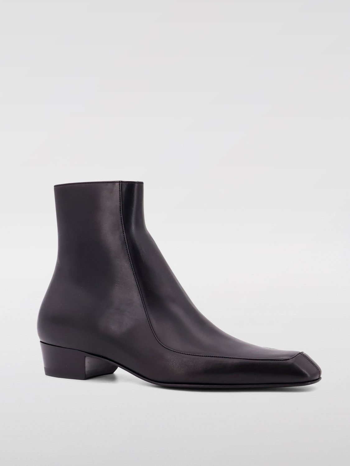 Giglio Stivaletto Augustin Saint Laurent in pelle Prezzo di fabbrica