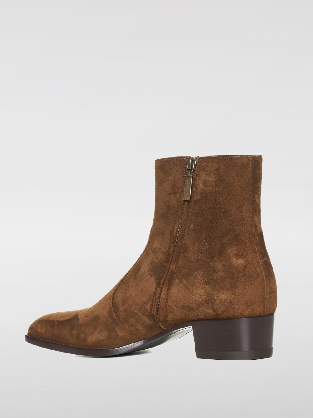 Giglio Stivaletto Wyatt Saint Laurent in camoscio Fornitura limitata