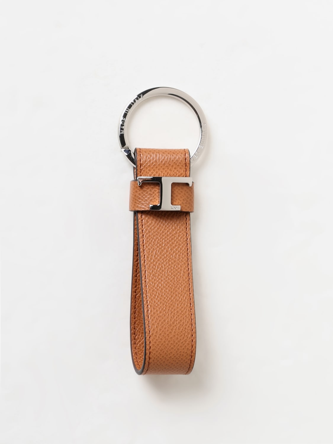 Giglio Portachiavi Timeless Tod's in pelle a grana Smaltimento dello stoccaggio