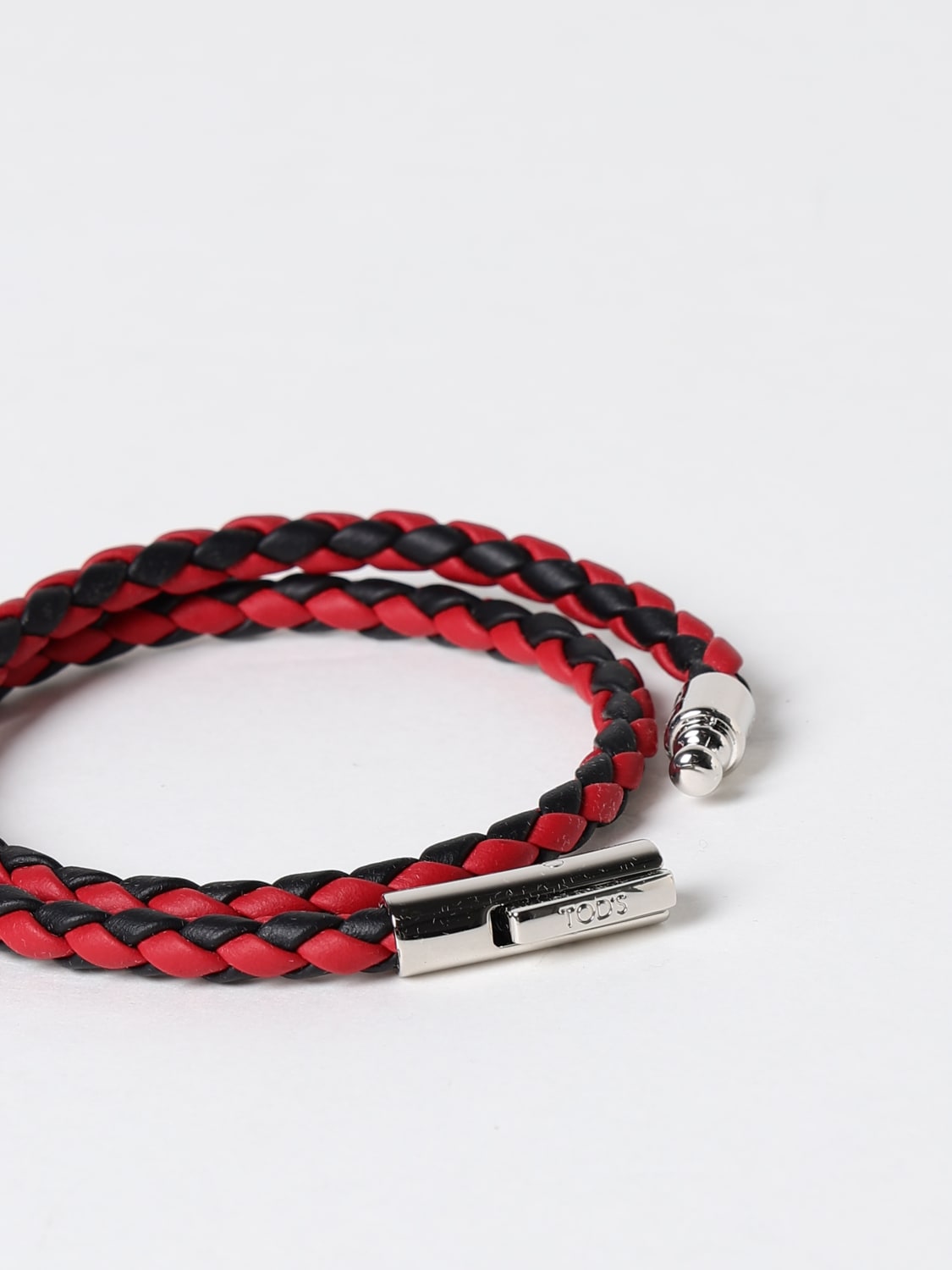 Giglio Bracciale in pelle di vitello intrecciata Tod's Lightning offer