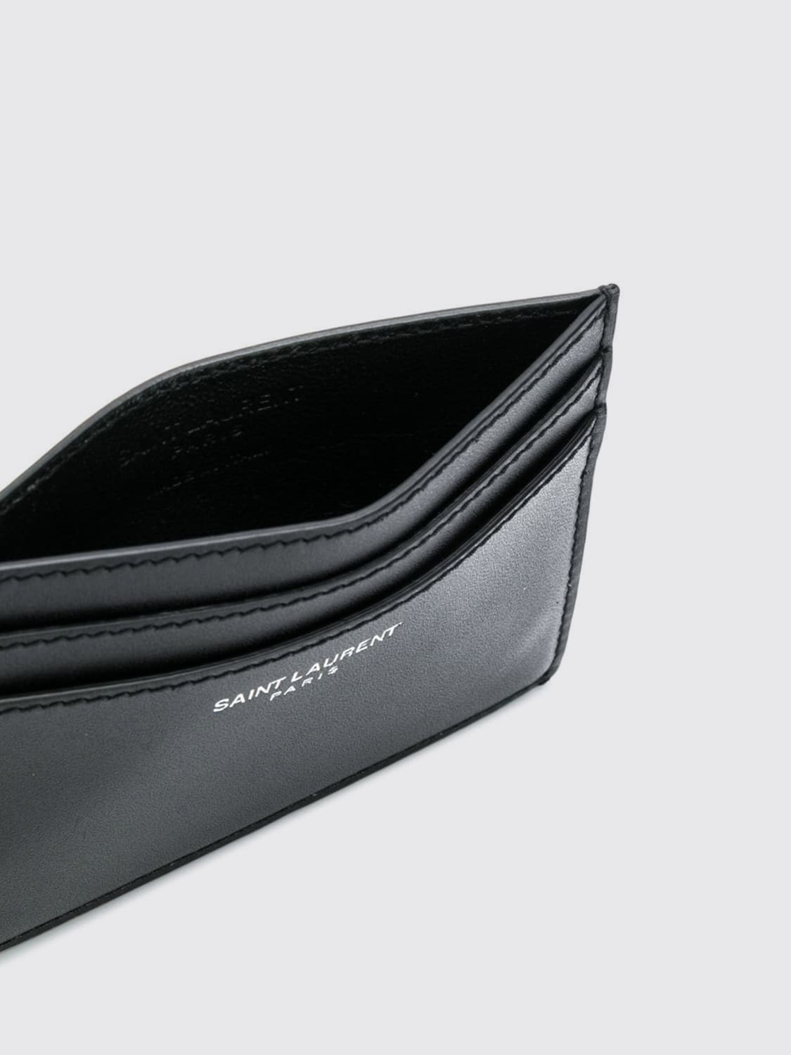 Giglio Portacarte di credito Saint Laurent in pelle Only for today