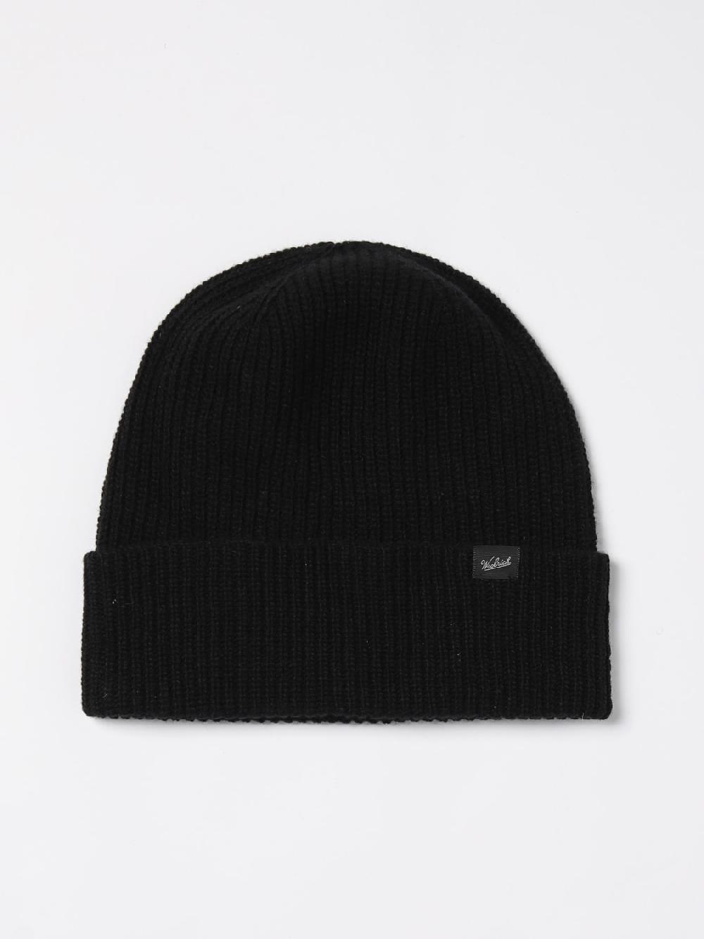 Giglio Cappello Woolrich in lana vergine a coste Offerta speciale della fabbrica