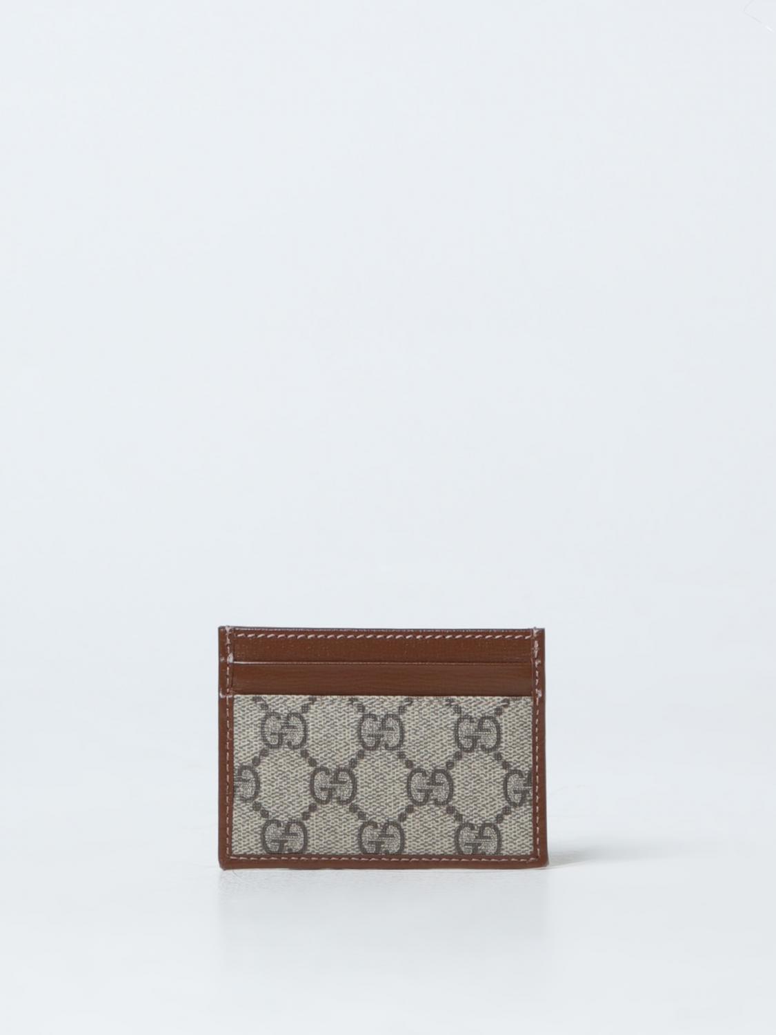 Giglio Portafoglio GG Retro Gucci in tessuto GG Supreme e pelle a grana Super sconto